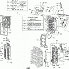 F250XA Цилиндр и картер 2