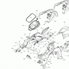 002 - RYKER STD 900 ACE 09- body - driver seat   /   upper body module