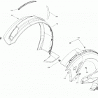 002 - RYKER STD 900 ACE 09- body - front fender rh