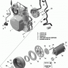 001 - RYKER STD 600 ACE 01 rotax - engine - magneto   /   electric starter - 600...