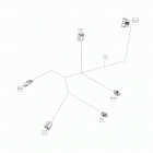 001 - F3 STD SE6 10- electrical harness consol 710005457