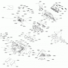 002 - RT STD SE6 09- system console - front console, mirrors & supports