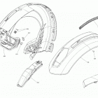 002 - RYKER STD 900 ACE 09- body - front fender lh