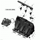 F3 02- air intake manifold and throttle body - all models