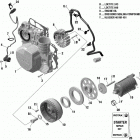 002 - RYKER STD 900 ACE 01- rotax - engine - magneto   /   electric starter - 90...