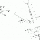 002 - RYKER STD 900 ACE 07- suspension - front - a-arms   /   shocks
