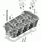 002 - RYKER STD 900 ACE 01- rotax - engine - cylinder head - 900 ace