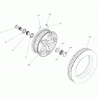 002 - RYKER STD 900 ACE 07- steering - front wheels