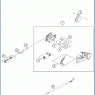 2020 FX 350 CHASSIS Задний суппорт
