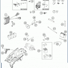 2019 FE 250 CHASSIS Электрика