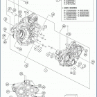 2019 FE 350 ENGINE Картер двигателя