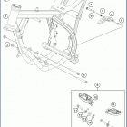 2019 TC 50 CHASSIS Рама