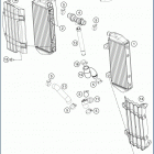 2020 FX 450 ENGINE Система охлаждения