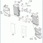 2019 TC 85 ENGINE Система охлаждения