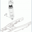 2019 TC 85 17_14 CHASSIS Амортизатор