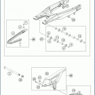 2019 FE 250 CHASSIS Бугель