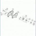 2019 TX 300 ENGINE Wa ter pump