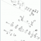 2020 FC 250 ENGINE Механизм переключения