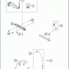 2019 TE 150 CHASSIS Панель приборов