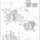 2019 FE 450 ENGINE Картер двигателя