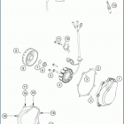 2020 FX 450 ENGINE Система зажигания