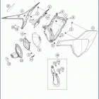 2019 FE 250 CHASSIS Air fil ter