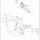 2020 TC 65 CHASSIS Амортизатор