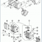 2019 TC 50 ENGINE Система охлаждения