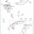 2019 TX 300 CHASSIS Tank, seat