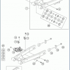 2019 TC 50 CHASSIS Бугель