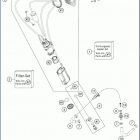2019 TE 300i CHASSIS Топливный насос