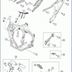 2019 TX 300 CHASSIS Рама
