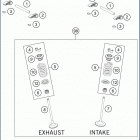 2019 FE 250 ENGINE Val ve drive