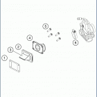 2019 TC 65 ENGINE Reed val ve case