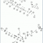 2019 TX 300 ENGINE Глушитель