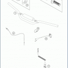 2019 TC 50 CHASSIS Руль