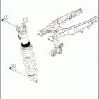 2020 FX 350 CHASSIS Амортизатор