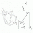 2019 FE 250 CHASSIS Side   /   center stand