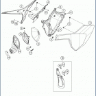 2019 TE 150 CHASSIS Air fil ter