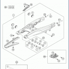 2020 TC 65 CHASSIS Бугель