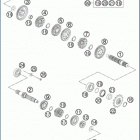 2019 TC 65 ENGINE Трансмиссия