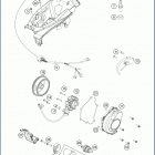 2019 TE 150 ENGINE Система зажигания