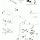 2019 TE 300i CHASSIS Руль