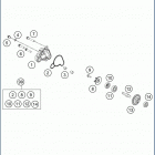 2020 TC 50 ENGINE Wa ter pump