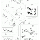 2019 FE 250 CHASSIS Руль