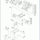 2019 FE 250 CHASSIS Соединение рычагов