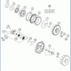 2019 TC 65 ENGINE Сцепление