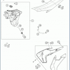 2019 TE 150 CHASSIS Tank, seat