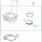 2019 FE 350 ENGINE Цилиндры