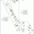 2019 FE 250 CHASSIS Топливный насос
